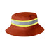 Brixton - Builders Reversible Bucket Hat (Bison/Burnt Red)